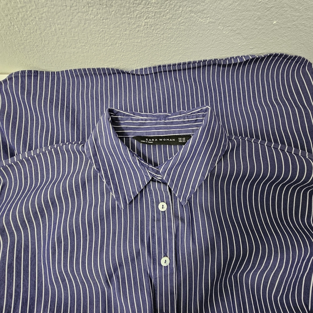 🇪🇦 Zara - Striped Shirt Dress - Picture 9 of 12